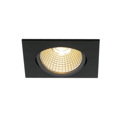 SLV 114390 NEW TRIA 68 LED DL SQUARE Set, mattschwarz, 9W, 38°, 3000K, inkl. Treiber SLV 114390 NEW TRIA 68 LED DL SQUARE Set, mattschwarz, 9W, 38°, 3000K, inkl. Treiber