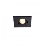 SLV 114410 NEW TRIA MINI DL SQUARE Set, mattschwarz, 30°, 3000K, inkl. MI-Stecker, Clipfedern