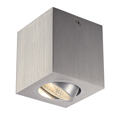 SLV 113946 TRILEDO SQUARE CL Aufbau- downlight, alu-brushed, LED, 6W, 38°, 3000K, inkl. Treiber