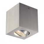 SLV 113946 TRILEDO SQUARE CL Aufbau- downlight, alu-brushed, LED, 6W, 38°, 3000K, inkl. Treiber
