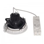 SLV 114111 SUPROS DL Deckeneinbauleuchte, rund, wei?, 3000lm, 3000K, SLM LED, 60° Reflektor