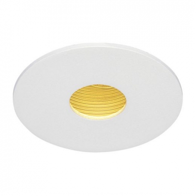 SLV 114481 HOTEL DOWNLIGHT ROUND HOLE, mattweiss, 12W, 20°, 2700K, inkl. Treiber, Clipfeder