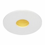 SLV 114481 HOTEL DOWNLIGHT ROUND HOLE, mattweiss, 12W, 20°, 2700K, inkl. Treiber, Clipfeder