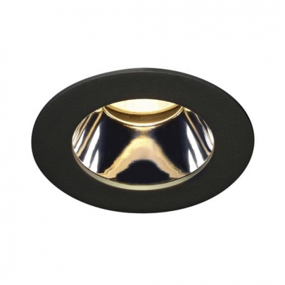 SLV 114500 HOTEL DOWNLIGHT REFLECTOR, mattschwarz, 12W, 20°, 2700K, inkl. Treiber, Clipfeder SLV 114500 HOTEL DOWNLIGHT REFLECTOR, mattschwarz, 12W, 20°, 2700K, inkl. Treiber, Clipfeder