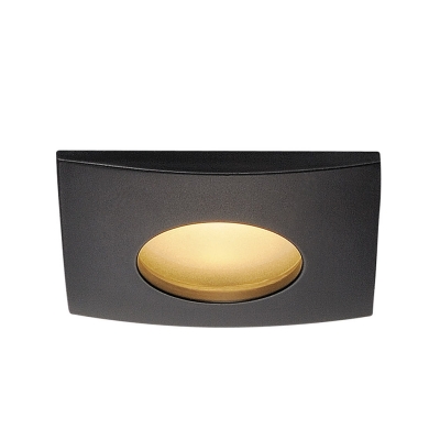 SLV 114470 OUT 65 LED DL SQUARE Set Down- light, mattschwarz, 9W, 38°, 3000K, inkl. Treiber