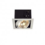 SLV 115541 KADUX 1 ES111 Downlight, eckig, mattweiss, max. 75W