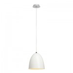 SLV 133001 PARA CONE 20 Pendelleuchte, rund, weiss, E27, max. 60W