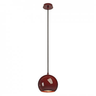 SLV 133486 LIGHT EYE Pendelleuchte, weinrot, GU10, max. 75W