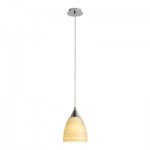 SLV 133660 ORION S Pendelleuchte, beige, E14, max. 40W, Glas