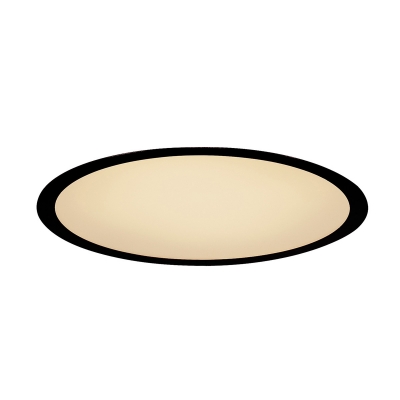 SLV 135010 MEDO 28 LED Einbauleuchte, mit Rahmen, schwarz