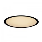 SLV 135010 MEDO 28 LED Einbauleuchte, mit Rahmen, schwarz