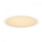 SLV 135011 MEDO 28 LED Einbauleuchte, mit Rahmen, weiss