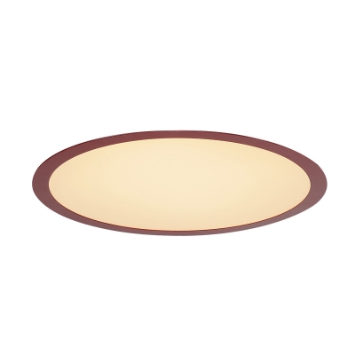 SLV 135016 MEDO 28 LED Einbauleuchte, mit Rahmen, weinrot