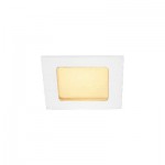 SLV 112721 FRAME BASIC, LED Set, Down- light, mattweiss, 6W, 3000K, inkl. Treiber