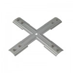 SLV 143169 Stabilisator X-Verbinder f?r 1-Phasen HV-Stromschiene, nickel matt