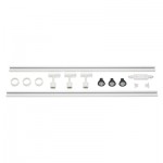 SLV 143191 1-Phasen Hochvolt-Set 3, weiss, 2x1m, inkl. 3xPURI und LED Leuchtmittel 4,3W