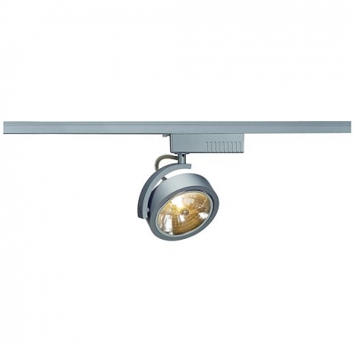 SLV 143464 KALU TRACK QRB111 Spot, silbergrau, max. 50W, inkl. 1P.-Adapter SLV 143464 KALU TRACK QRB111 Spot, silbergrau, max. 50W, inkl. 1P.-Adapter