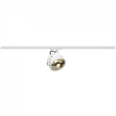 SLV 143541 KALU TRACK QPAR111 Leuchten- kopf, weiss, inkl. 1P.-Adapter