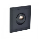 SLV 146210 PHO Wandleuchte, mattschwarz, 1W LED, 3000K