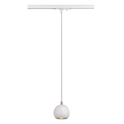 SLV 144021 LIGHT EYE Pendelleuchte GU10, weiss/chrom, GU10, max. 5W, inkl. 1P.-Adapter