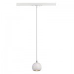 SLV 144021 LIGHT EYE Pendelleuchte GU10, weiss/chrom, GU10, max. 5W, inkl. 1P.-Adapter