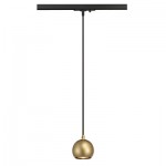 SLV 144023 LIGHT EYE Pendelleuchte GU10, messing, GU10, max. 5W, inkl. 1P.-Adapter