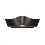 SLV 147820 WAVE WALL Wandleuchte, schwarz, 2x4,5W LED, 3000K