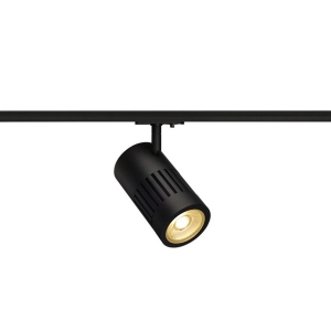 SLV 144100 STRUCTEC LED 24W, rund, schwarz, 3000K, 36°, inkl. 1P.-Adapter