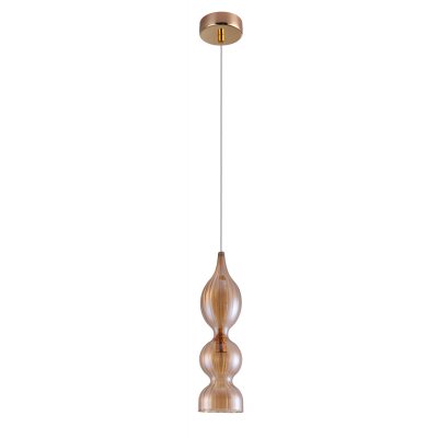 

Светильник подвесной Crystal lux IRIS SP1 B AMBER 2073/201, 2073/201