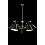 Люстра Crystal Lux JOVEN SP5 GOLD/BLACK (0760/305)