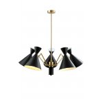Люстра Crystal Lux JOVEN SP5 GOLD/BLACK (0760/305)