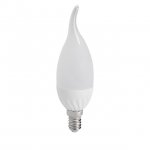 Лампочка светодиодная е14 свеча на ветру Kanlux IDO 4,5W T SMD E14-WW (23382)