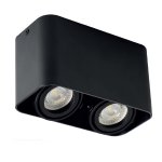 Накладной точечный светильник черный Kanlux TOLEO DTL250-B (26119)