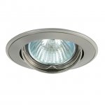 Cветильник точечный встраиваемый поворотный Kanlux BASK CTC-5515-SN/N (2806)