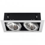 Светильник двойной встраиваемый Kanlux MATEO DLP-250-GR (4961)