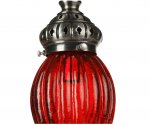 Подвесной светильник АЛЛАДИН красный h-80 d-10 E14 1*40w Kink light 102102ST,06