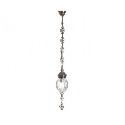 Подвесной светильник АЛЛАДИН прозрачный h-80 d-10 E14 1*40w Kink light 102102ST,21K