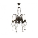 Люстра АЛЛАДИН h-80 d-50 E14 6*40w прозрачная Kink light 102202ST-6,21K