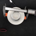 Светильник встраиваемый белый d10 h4 Led 5W (4000K) Kink light 2134