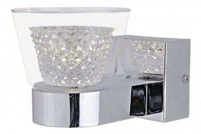 

Светильник бра АЗАН хром h-11 w-12*17 Led 1х3w (4000K) Kink light 6112-1, 6112-1