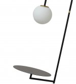 Торшер СИЕНА черный w45*36 h160 E27 1*40w Kink light 7009,19