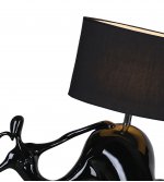 Напольная лампа МАДАМ черная w90*45 h65 E27 1*40w Kink light 7043,19