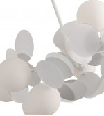 074160-10,01(01) Подвес Матиас белый d67 h26,5 G9 10*5W (белый корпус, белые декор элементы) Kink light