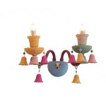 074167-2 Бра Аделина мультиколор w23*25 h30 E14 2*40W Kink light