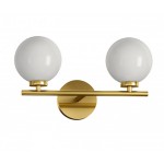 07504-2,33 Бра Сида золото w30*6 h17 G4 2*5W (Led лампы в комплекте) Kink light