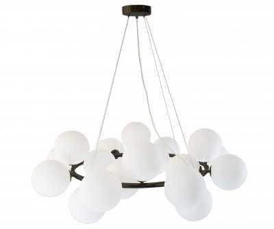 07508-20,19 Люстра Сида черый d86 h120 E14 20*40W Kink light