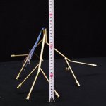 Люстра ВЕТТА золото (прозрачные плафоны) d72 h57 G4 72W (Led лампы в комплекте, 4000K) Kink light 07521-36,33