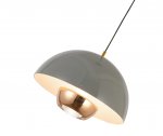 Kink Light 07524-23,16 Подвес Джелони серый d23 h200 Led 8W (4000K)