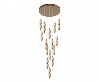 Kink Light 07526-15A,36 Люстра каскадная Алос латунь d50 h500 Led 120w (3000K) Kink Light 07526-15A,36 Люстра каскадная Алос латунь d50 h500 Led 120w (3000K)