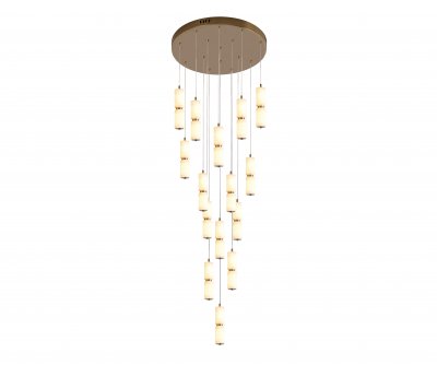 Kink Light 07528-15A,36 Люстра каскадная Бейла латунь d50 h500 Led 180W (3000K) Kink Light 07528-15A,36 Люстра каскадная Бейла латунь d50 h500 Led 180W (3000K)